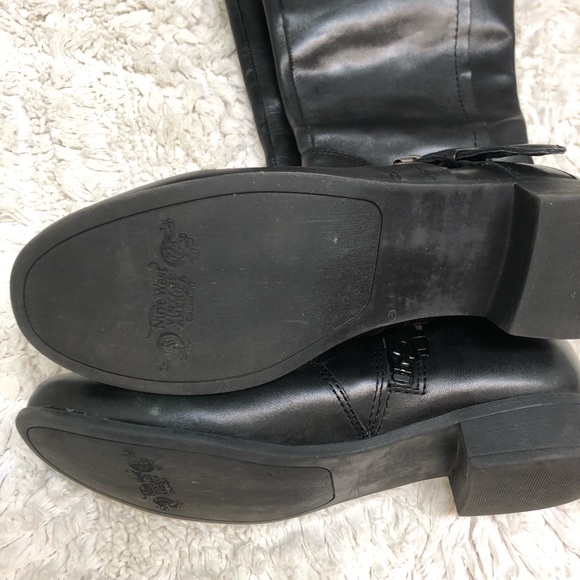 Leather Upper Nine West vintage America boots 5.5 leather upper, used condition - Picture 13 of 15